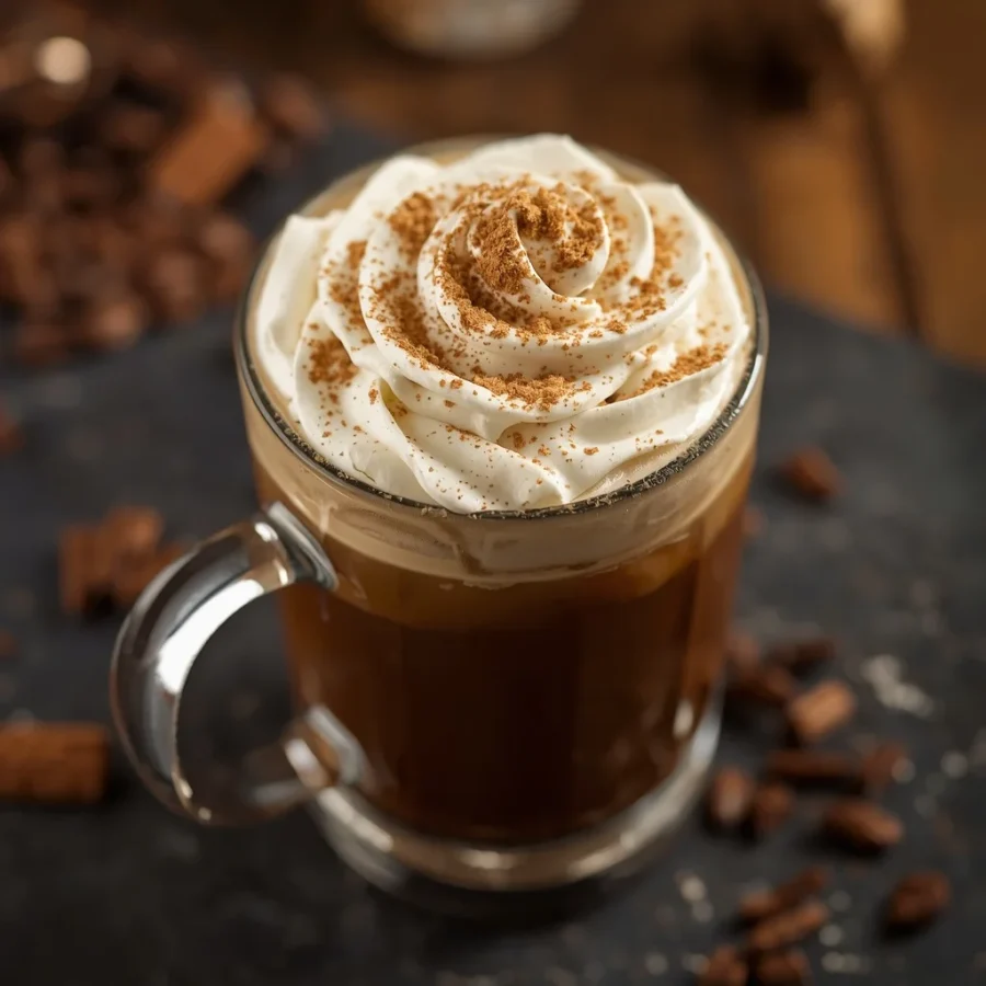 Cozy Irish Coffee with Brown Sugar Whipped Cream