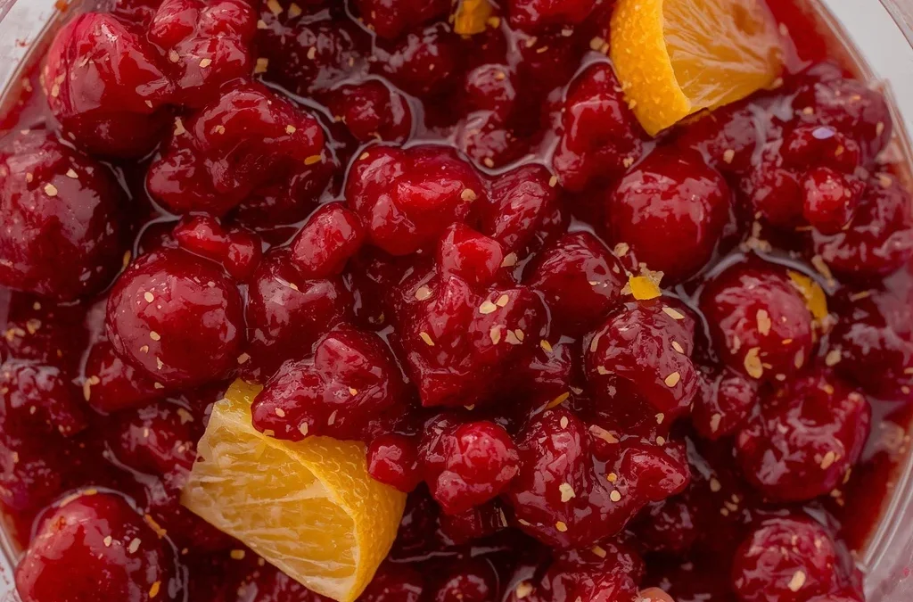 Cranberry Relish with Citrus Zest