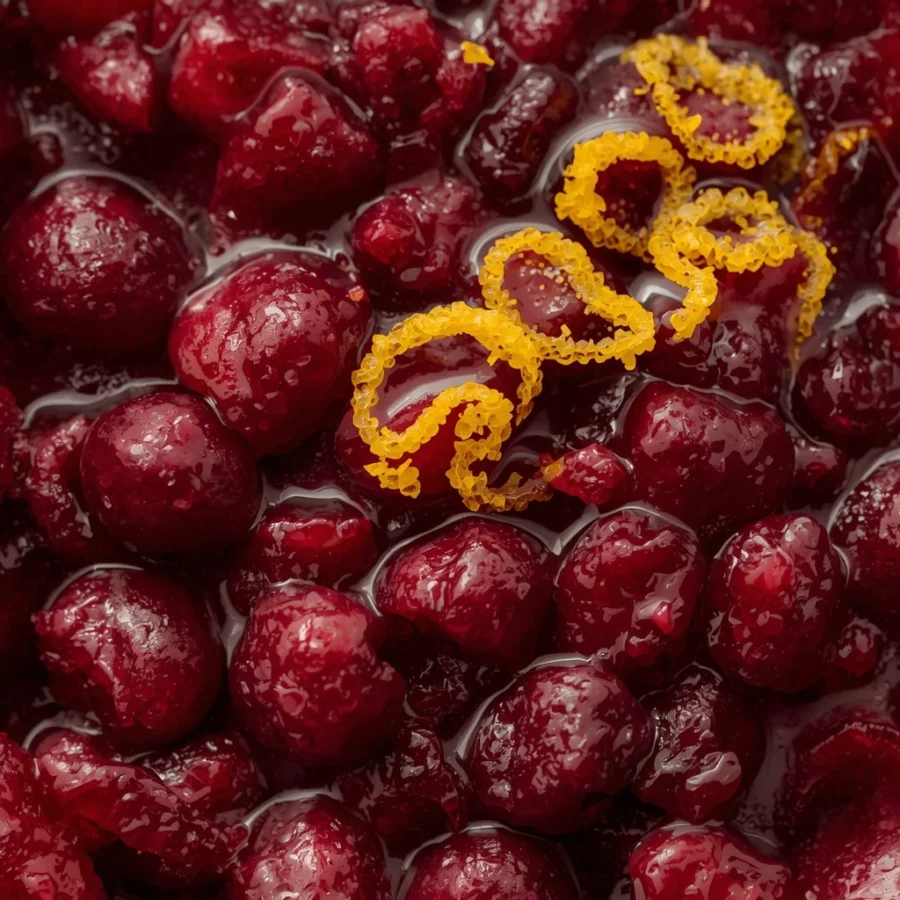 Cranberry Relish with Citrus Zest