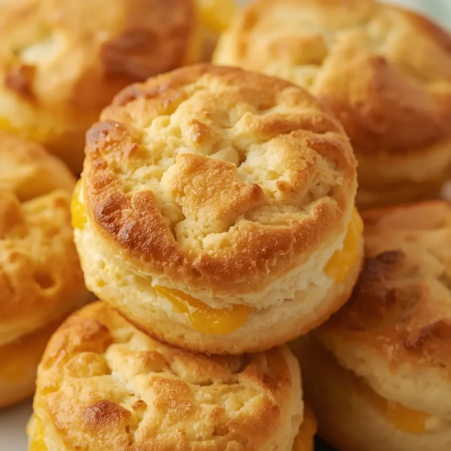Flaky Cheddar Bay Biscuits