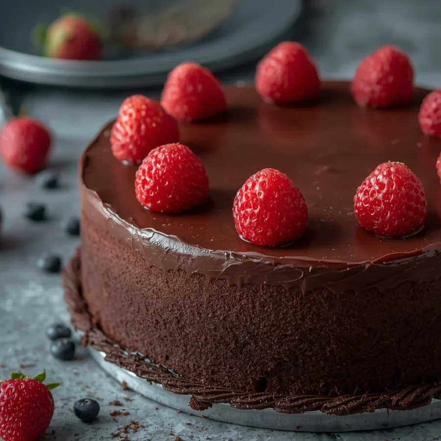 Flourless Dark Chocolate Torte