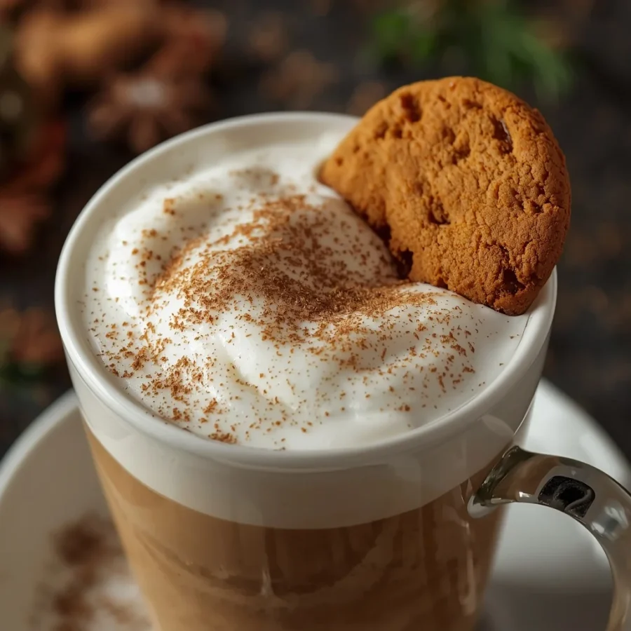 Gingerbread Cookie Latte