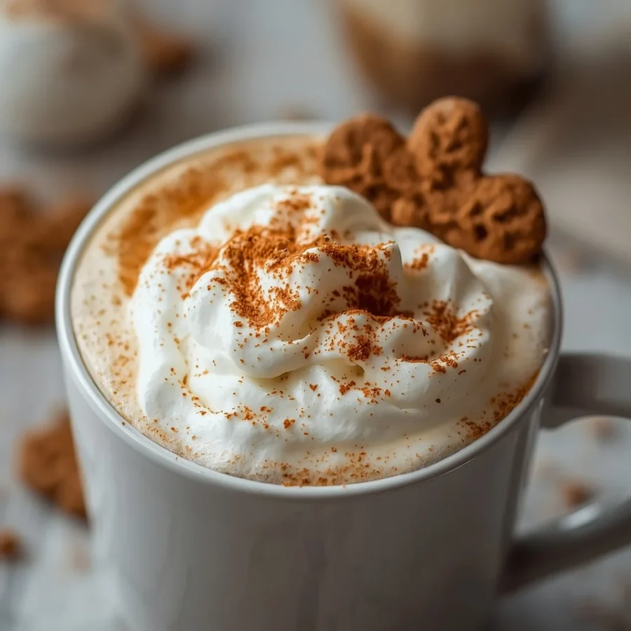 Gingerbread Cookie Latte