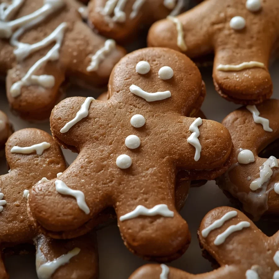 Gingerbread Men with Royal Icing