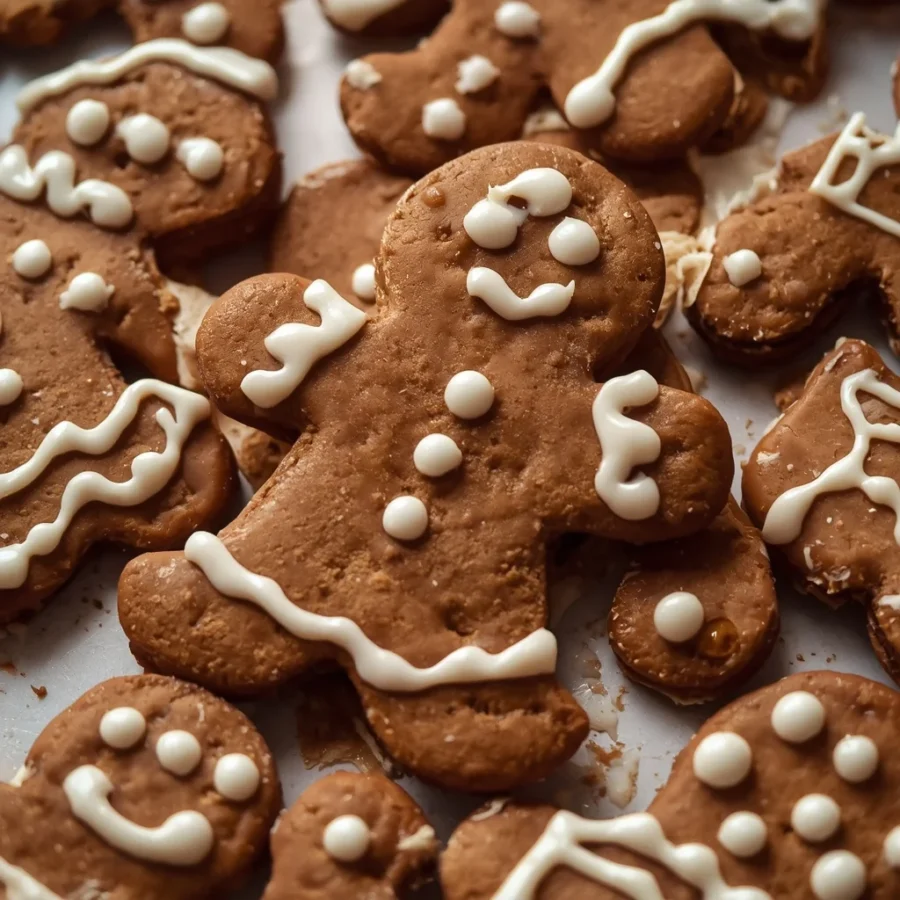 Gingerbread Men with Royal Icing