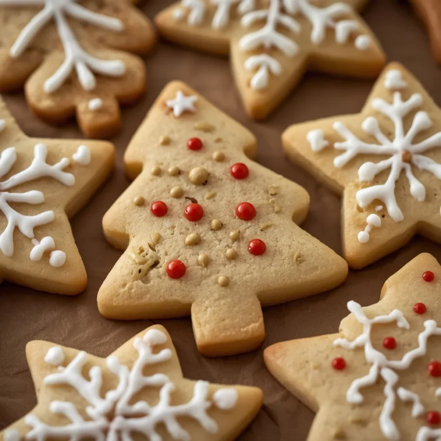 Italian Christmas Cutout Butter Cookies