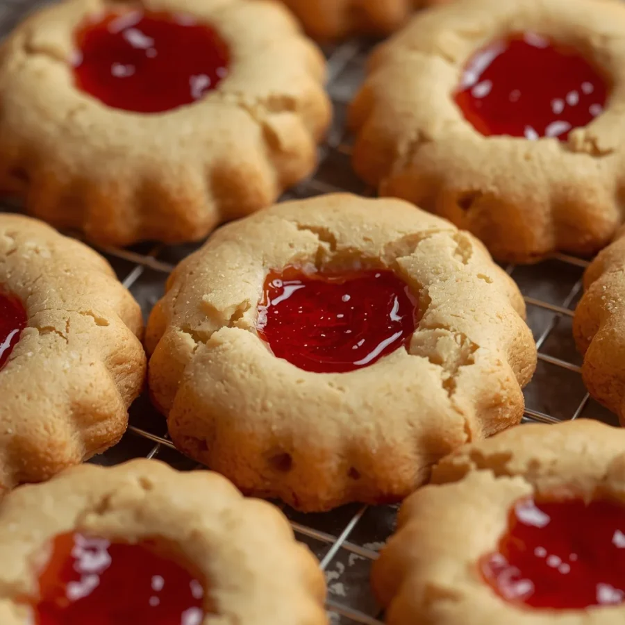 Jam-Filled Holiday Cookies