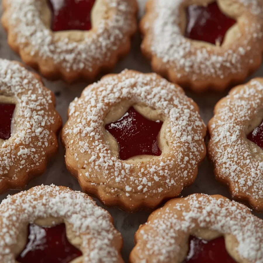 Linzer Christmas Cookies