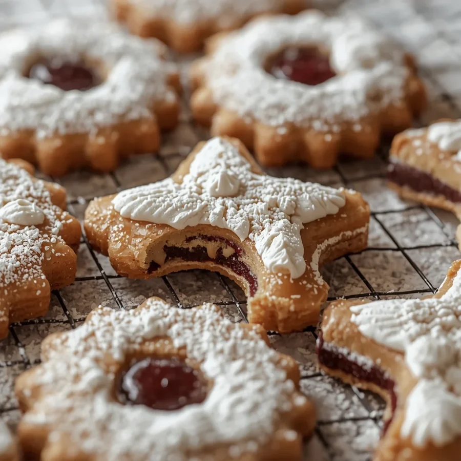 Linzer Christmas Cookies