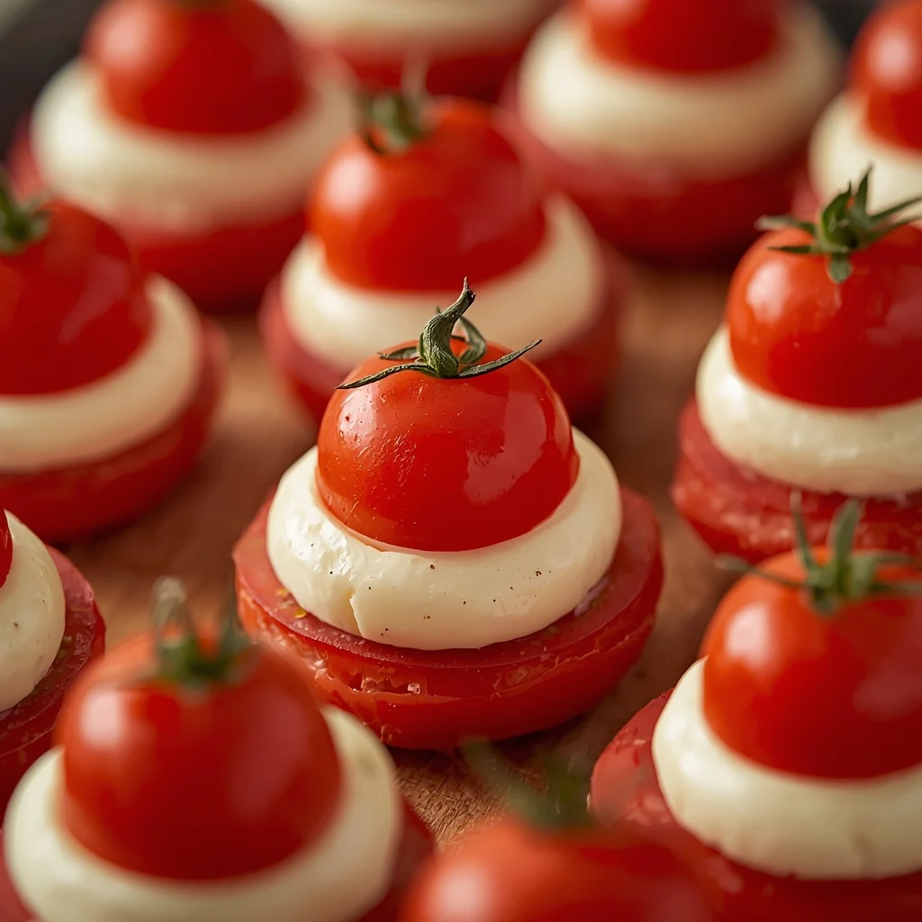 Merry Mozzarella Tomato Bites