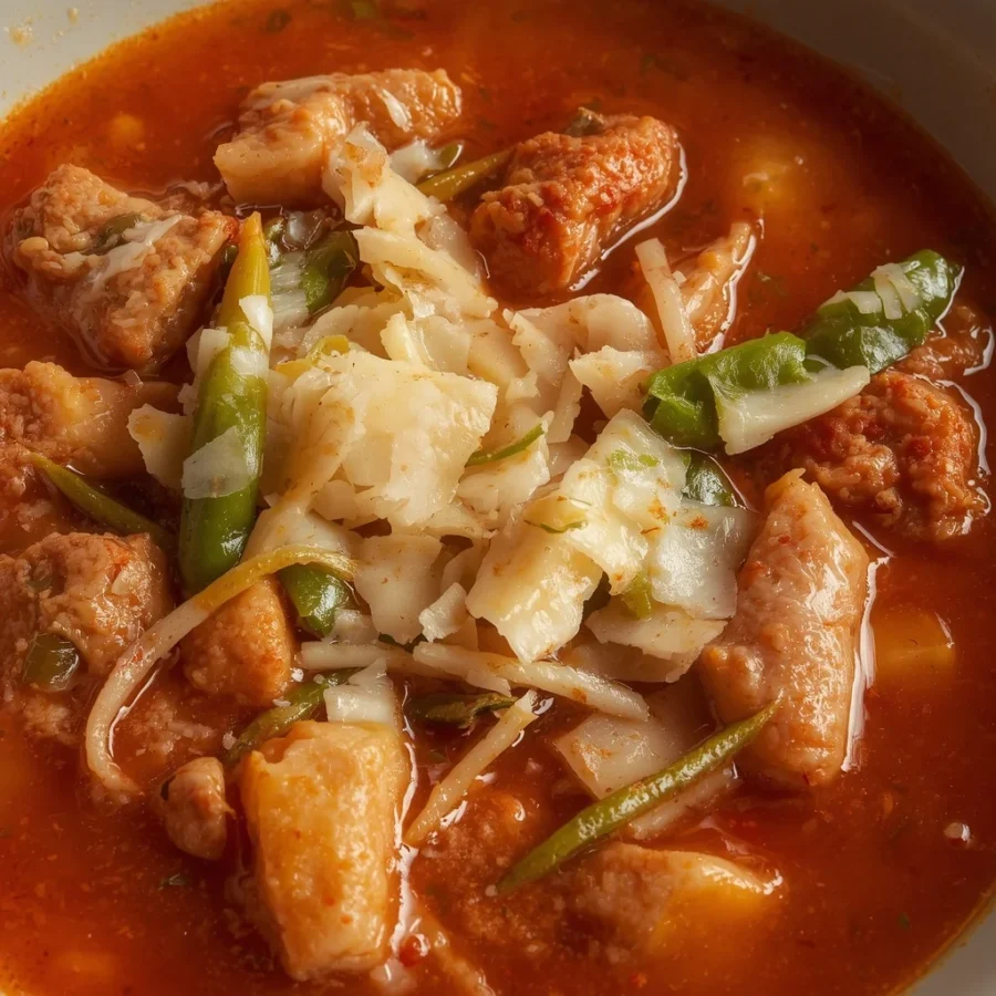 Minestrone Soup with Parmesan