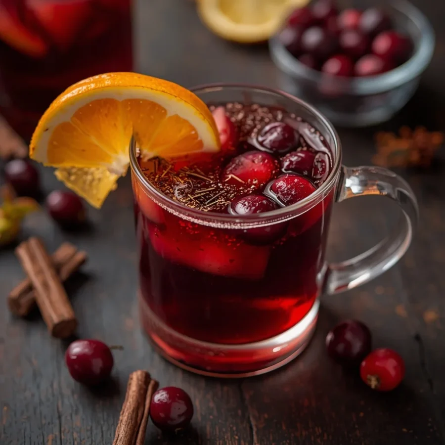 Mulled Cranberry Cider