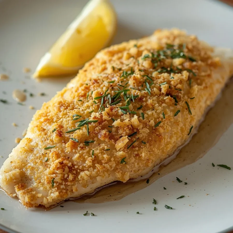 Parmesan Crusted Tilapia
