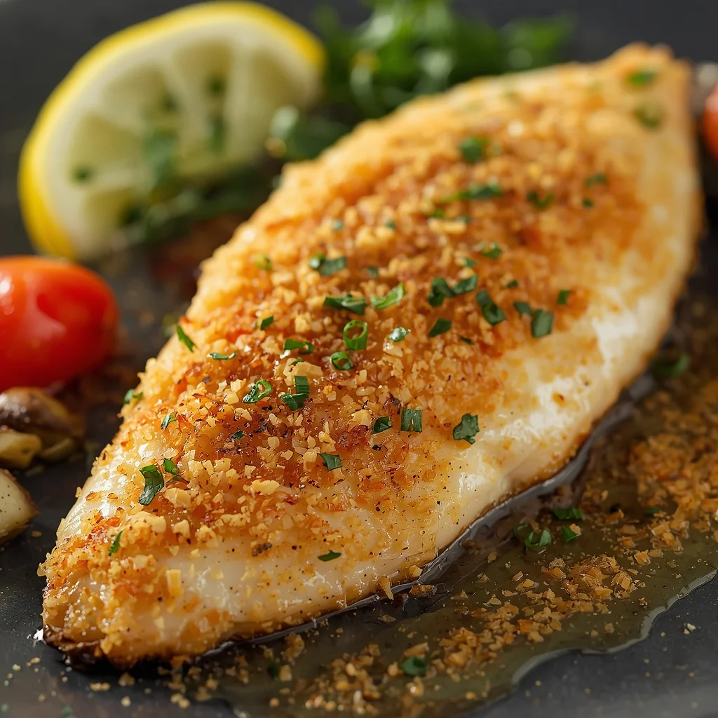 Parmesan Crusted Tilapia