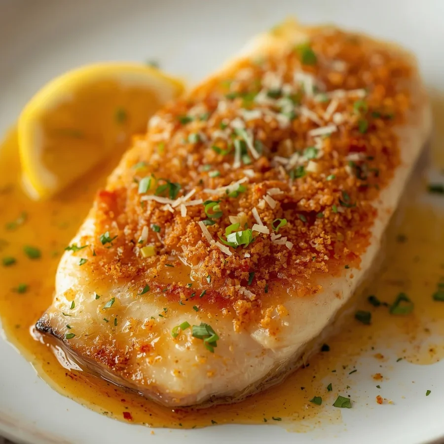 Parmesan Crusted Tilapia