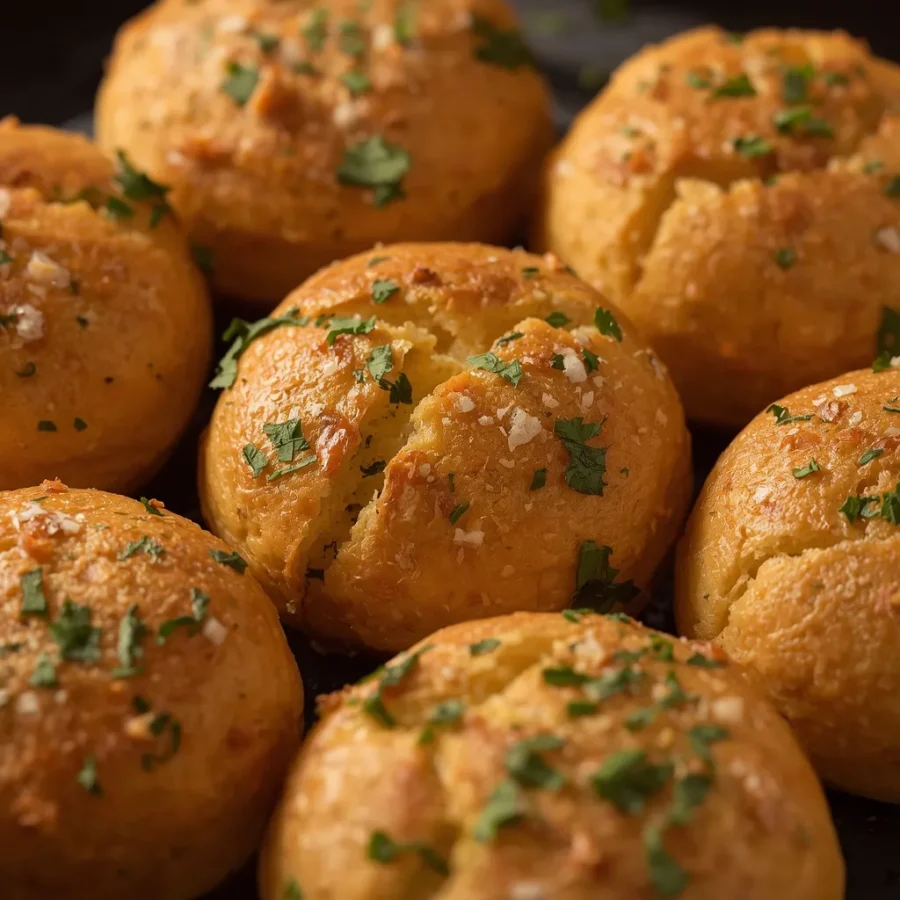 Parmesan Herb Yorkshire Puddings