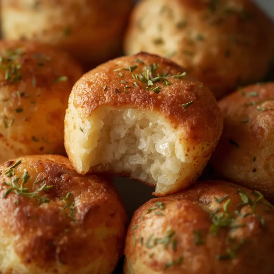 Parmesan Herb Yorkshire Puddings