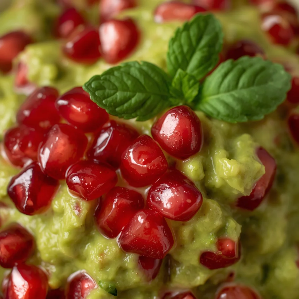 Pomegranate Guacamole