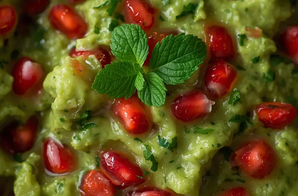 Pomegranate Guacamole