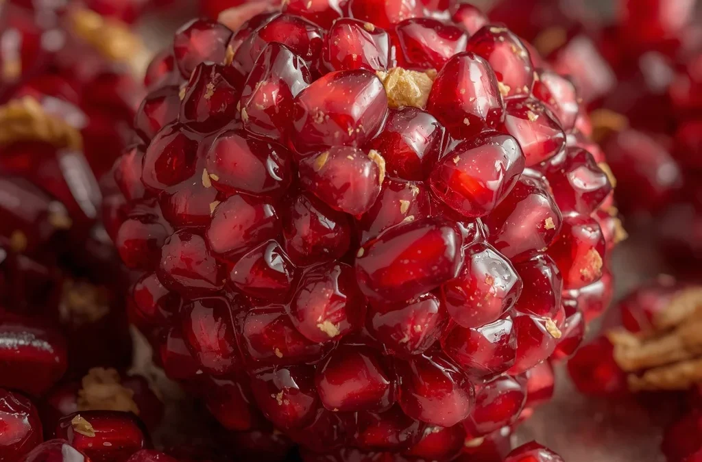 Pomegranate Pecan Cheese Ball