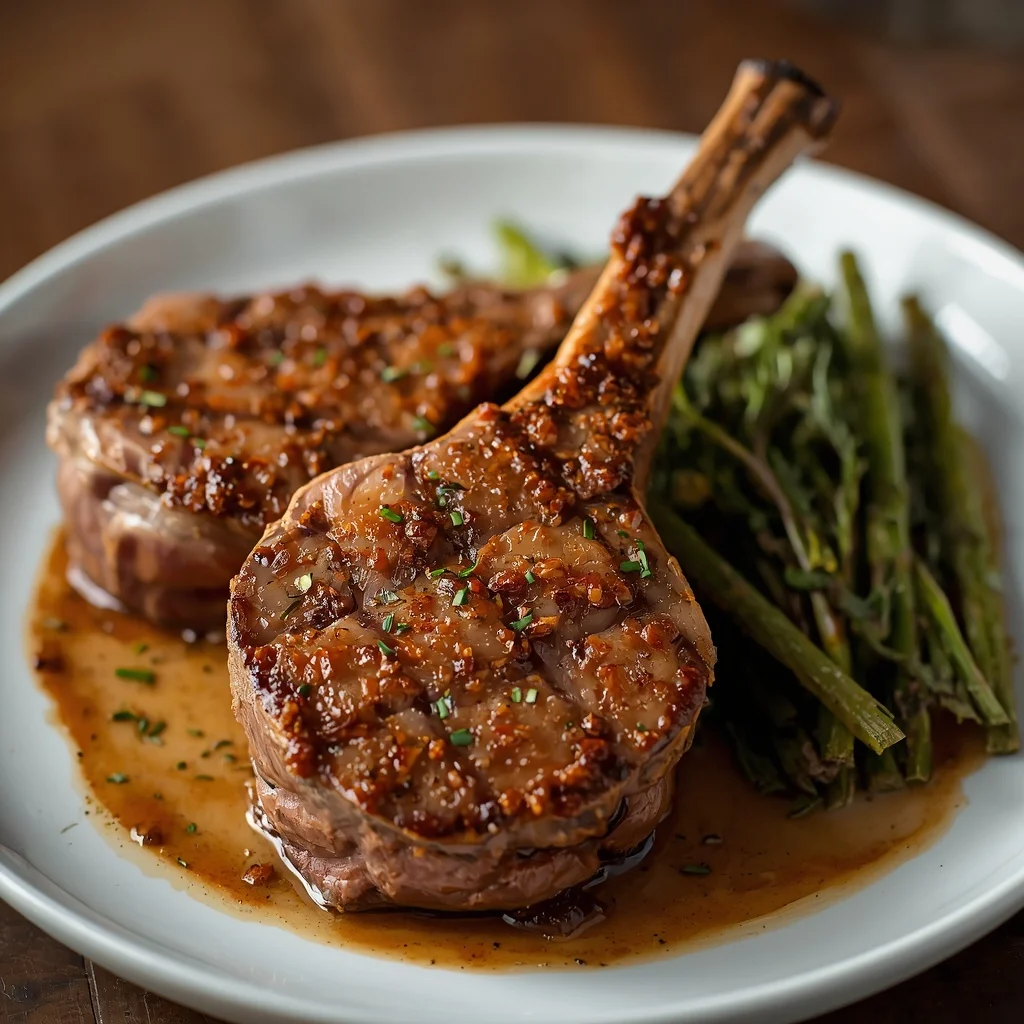 Rosemary and Garlic Crust Lamb Chops