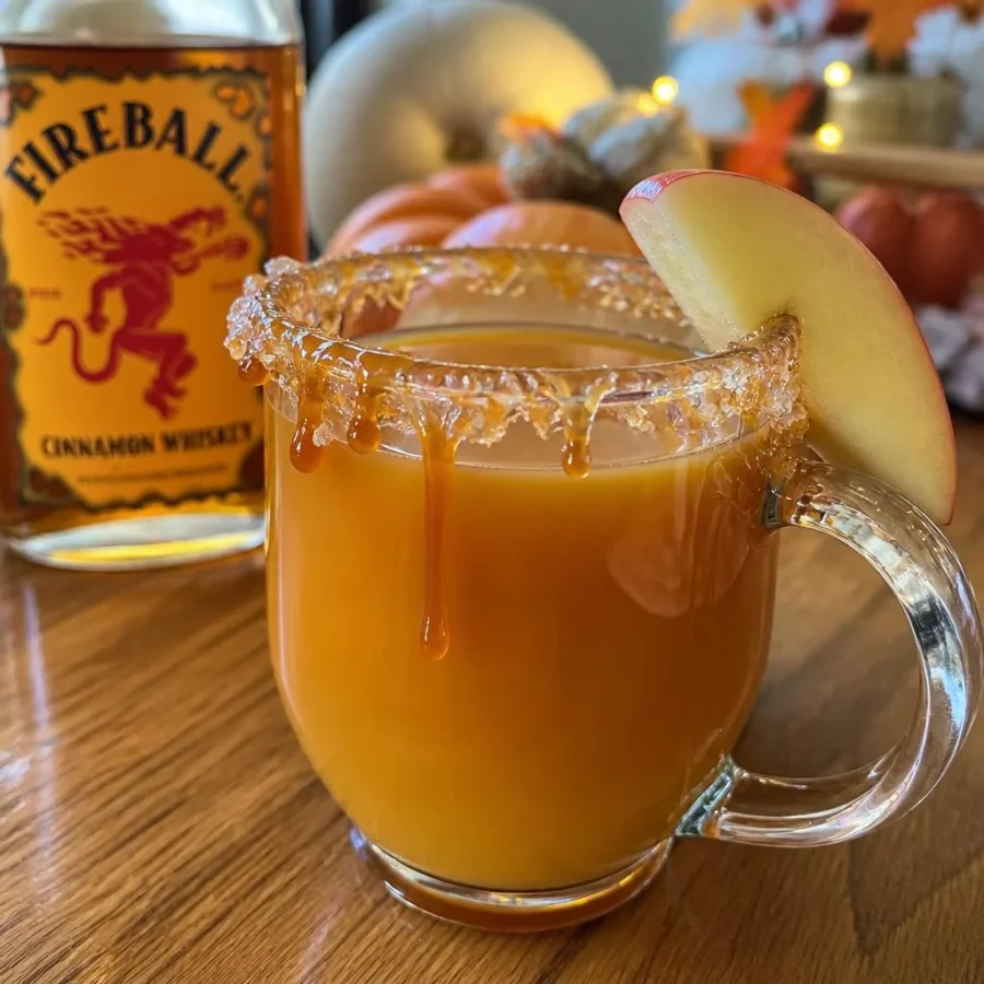 Salted Caramel Apple Cider Fireball