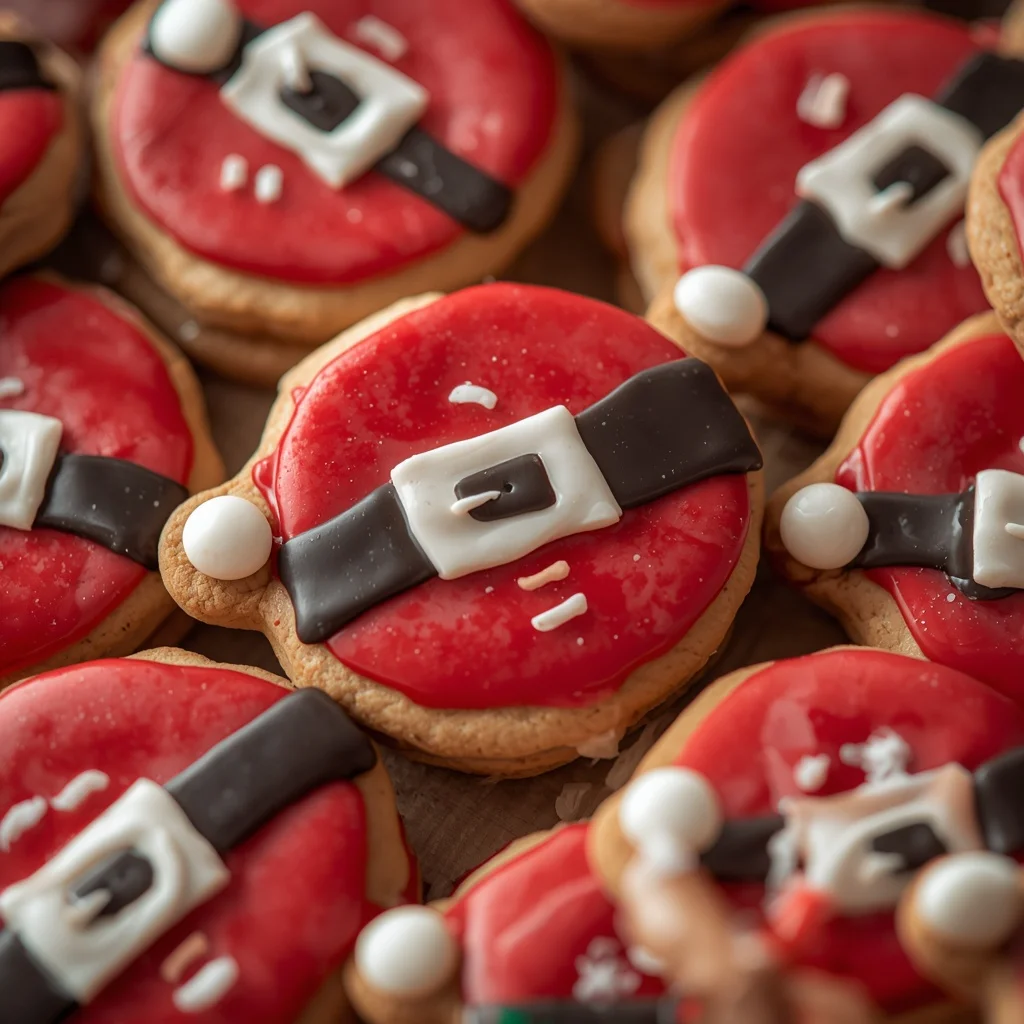 Santa Belt Cookies