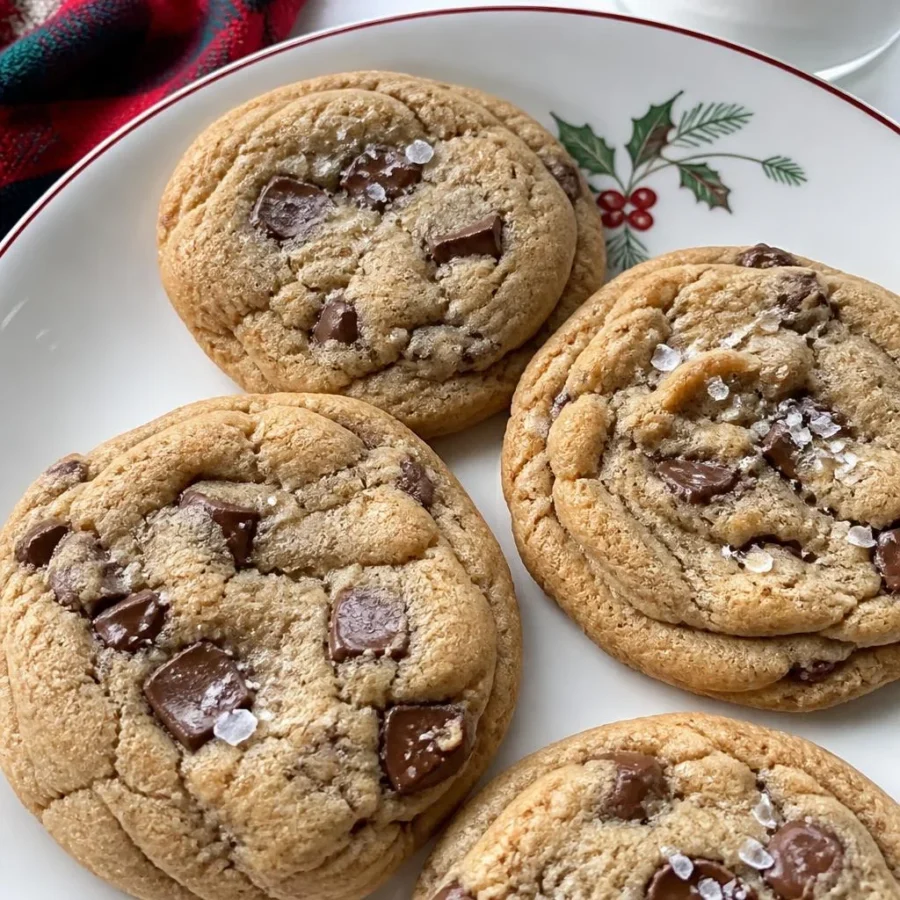 Santa’s Favorite Chocolate Chip Cookies