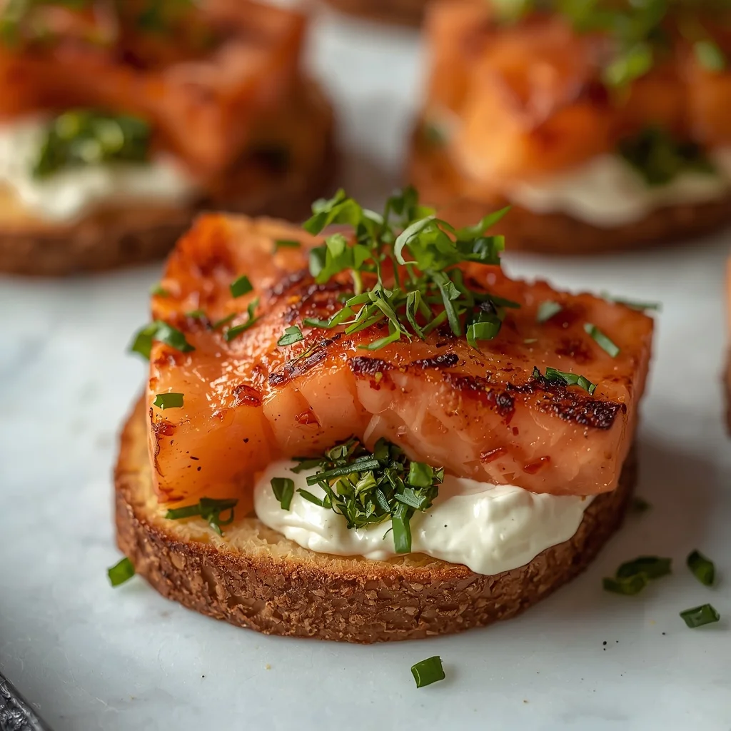 Smoked Trout Crostini