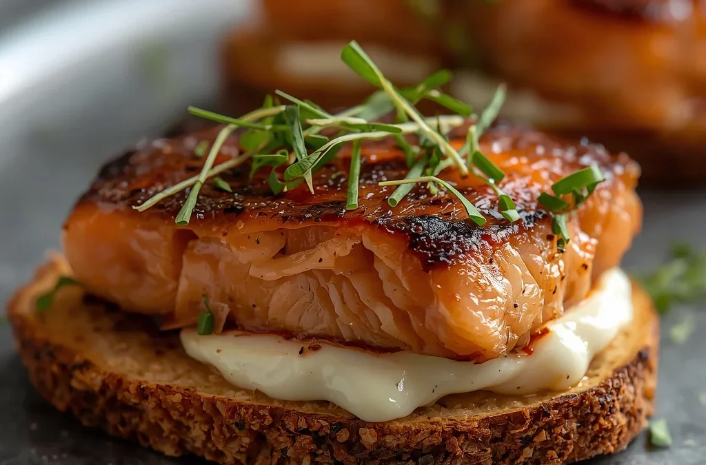 Smoked Trout Crostini