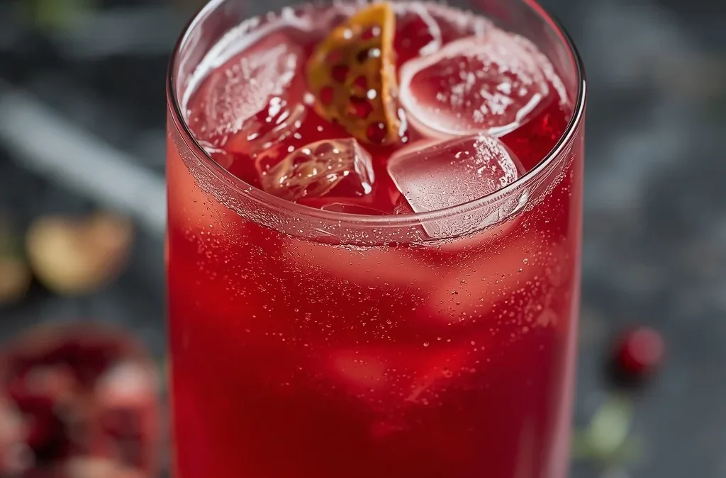 Sparkling Pomegranate Punch