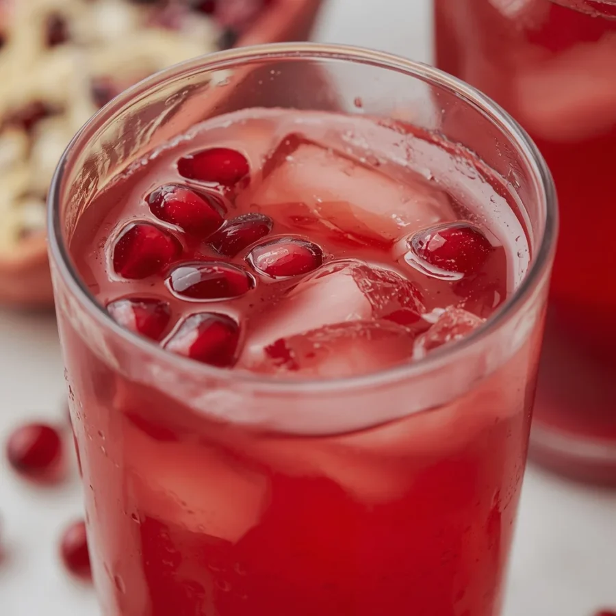 Sparkling Pomegranate Punch