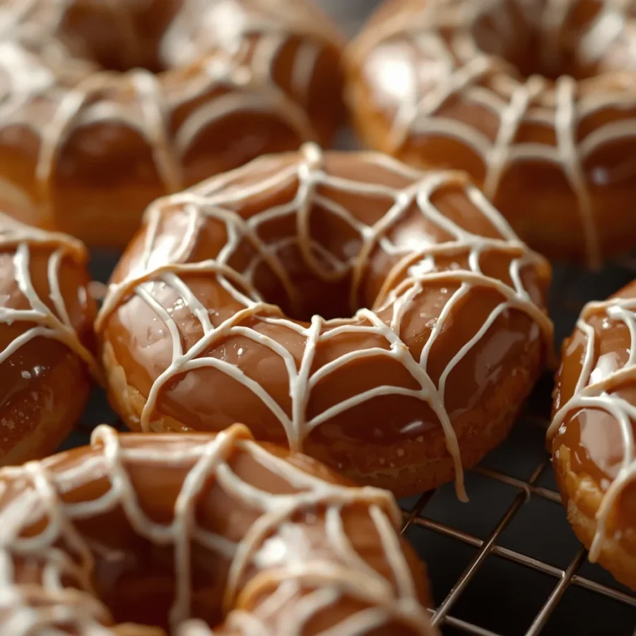Spiderweb Doughnuts