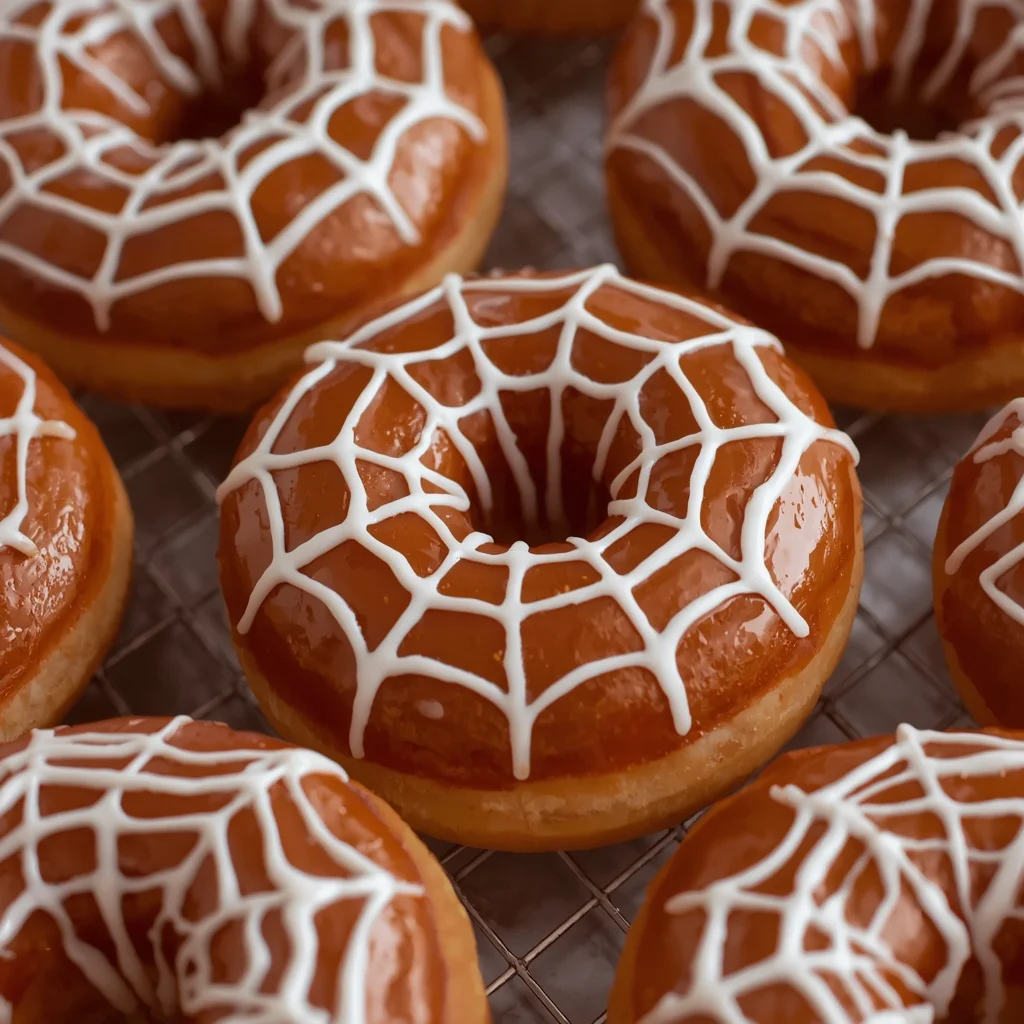 Spiderweb Doughnuts
