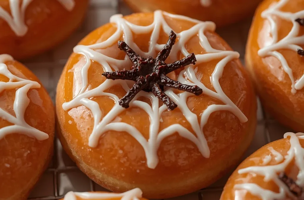 Spiderweb Doughnuts