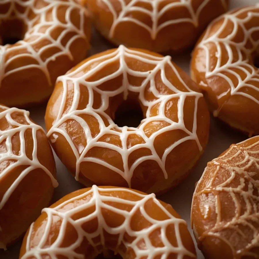 Spiderweb Doughnuts