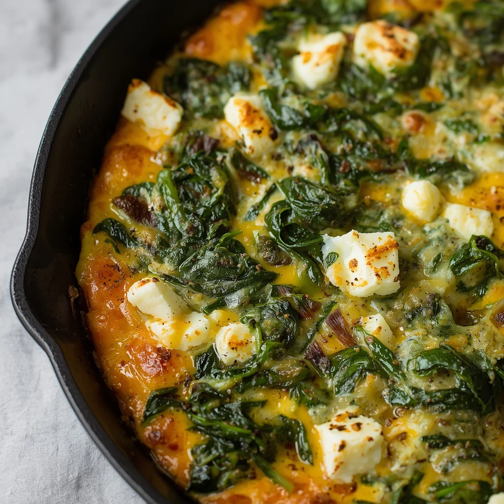 Spinach & Feta Frittata