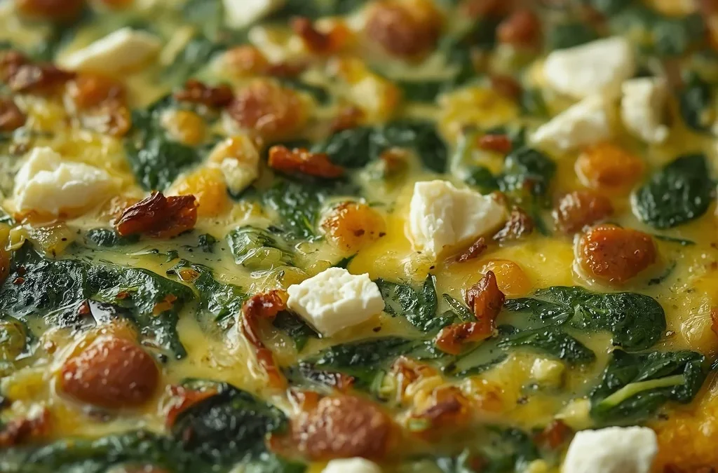 Spinach & Feta Frittata