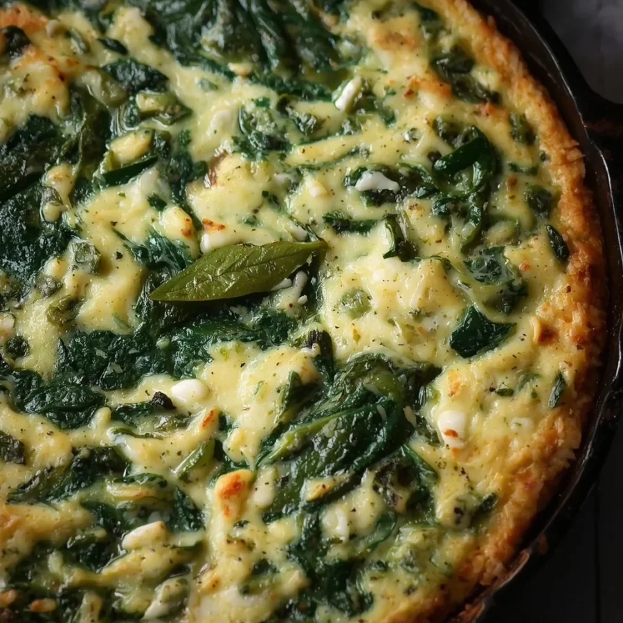 Spinach & Feta Frittata
