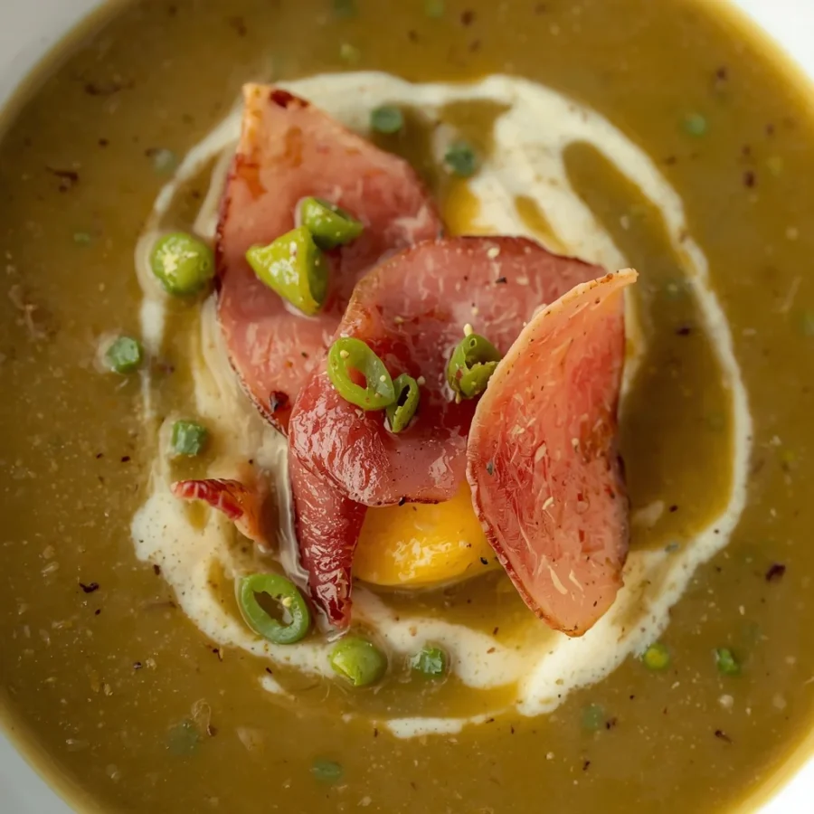 Split Pea Soup with Ham