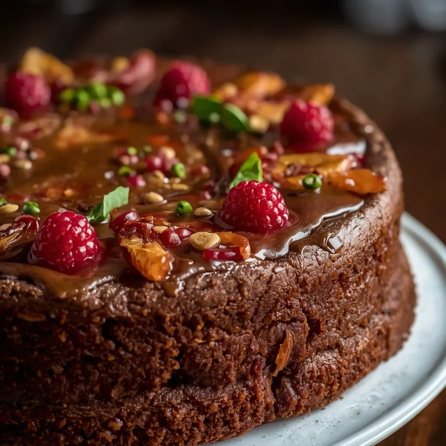 Traditional Christmas Fruit Cake