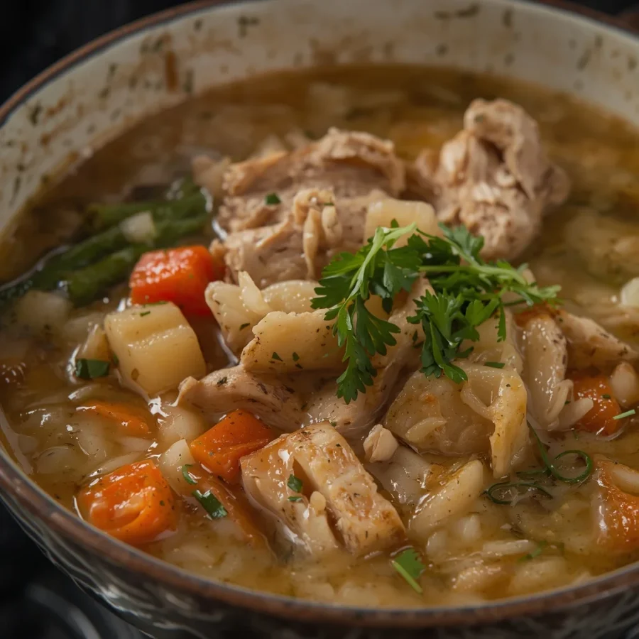 Turkey Wild Rice Soup