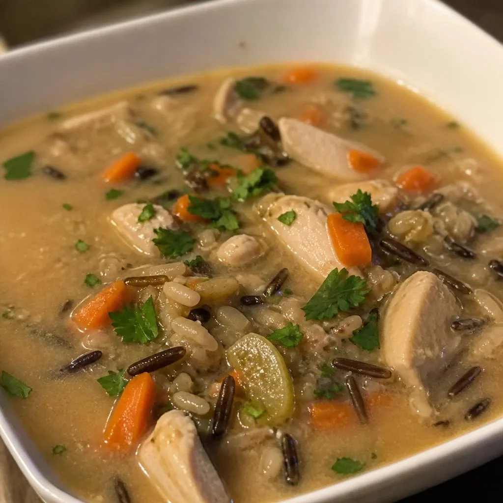 Turkey Wild Rice Soup