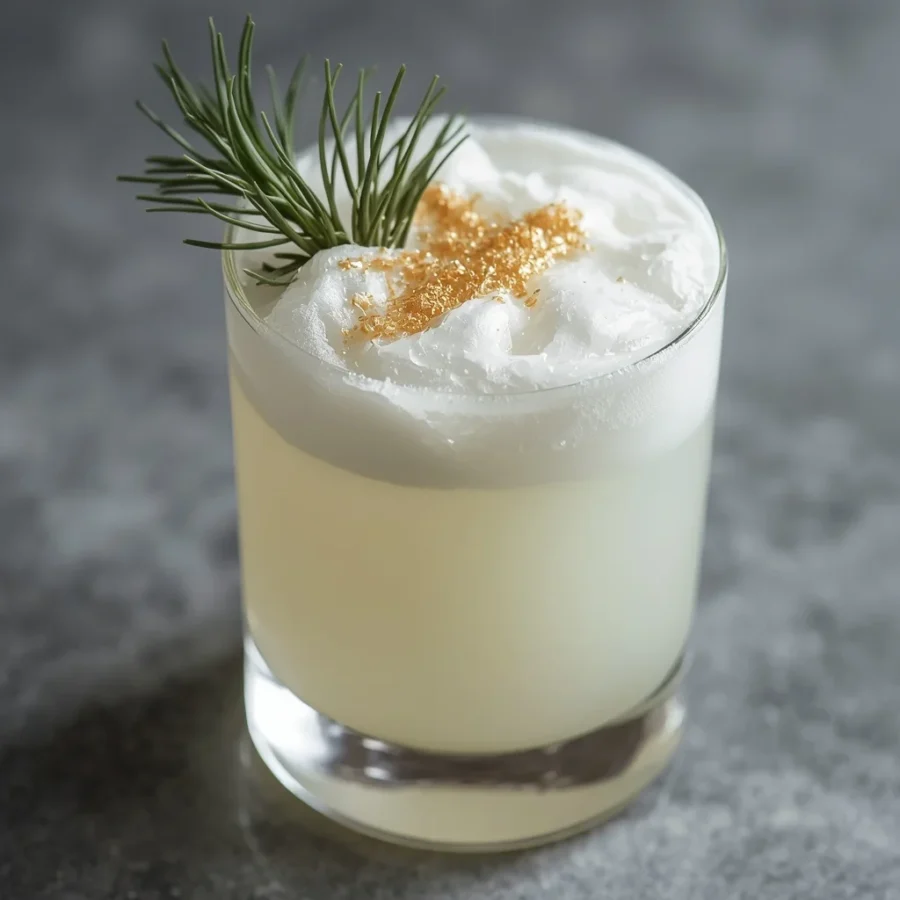 White Christmas Mocktail
