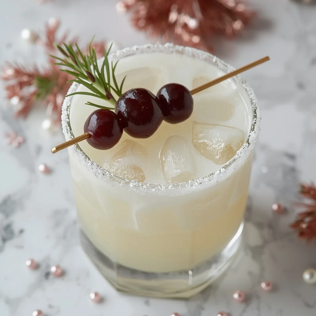 White Christmas Mocktail
